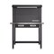 Seville Classics UltraHD Lighted Workcenter w/ Stainless Steel Top and Pegboard